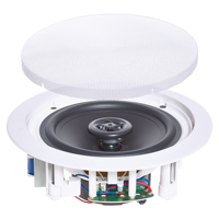 Altavoz de Techo de Doble Canal con División de Frecuencia, Carcasa de Plástico Ligera, Sonido Nítido, Sistema de Audio Doméstico Inteligente y Moderno