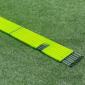 Postes de Entrenamiento de Fútbol Ajustables - Estacas de Suelo con Resorte de 180 cm para Ejercicios de Agilidad y Drible en Fútbol - Product Image 2