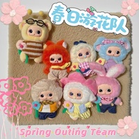 Nobo Spring Tour Flower Team Plush Vinyl Blind Box Big Beautiful Trendy Play Baby Three-Year-Old Hand Office Doll Mystery Boxes
