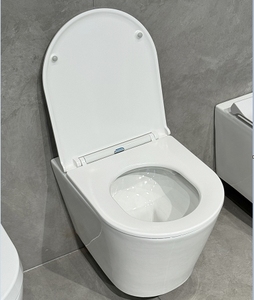<span class=keywords><strong>Bolina</strong></span> Manufacture Factory produce la venta caliente estándar europeo Sanitary Ware Bowl P-trap inodoro colgado en la pared - Product Image 5