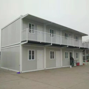 Casa contenitore modulare per la vita in ufficio o uso Hotel casa prefabbricata struttura in acciaio Case Case Case - Product Image 1