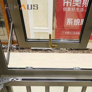 Moderna casa nera <span class=keywords><strong>doppia</strong></span> foglia alluminio superiore appeso battente apertura esterna vetro smaltato <span class=keywords><strong>finestra</strong></span> prezzo filippine - Product Image 5