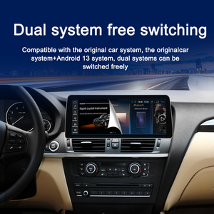 Android 14 CarPlay inalámbrico/Android Auto para BMW X3 F25 G01 X4 F26 G02 salpicadero Digital de coche REPRODUCTOR DE Radio Multimedia Dvd de coche - Product Image 5