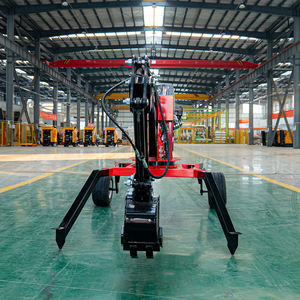 Heißer Verkauf: Neues Design Tragbarer Kleiner Anhänger-Baggerlader, <span class=keywords><strong>Mini</strong></span>-Bagger für Landwirtschaft, Kleiner Bagger, <span class=keywords><strong>Mini</strong></span>-Baggerlader - Product Image 2