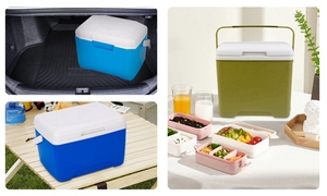 Glacière Isotherme Portable et Boîte Thermique pour Camping, Pique-nique, <span class=keywords><strong>Conservation</strong></span> Alimentaire, Mini Glacière Extérieure - Product Image 5