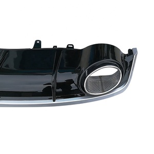 Diffuseur de pare-chocs arrière de style <span class=keywords><strong>RS7</strong></span> <span class=keywords><strong>noir</strong></span> brillant avec embout d'échappement pour Audi A7 S7 C7.5 2016 2017 2018 - Product Image 4