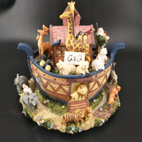 Boîte à musique miniature en résine de haute qualité pour cadeaux