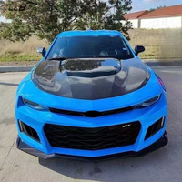 Capot moteur en fibre de carbone double étage de haute qualité pour Chevrolet Camaro 2016-2023 Capot en fibre de carbone