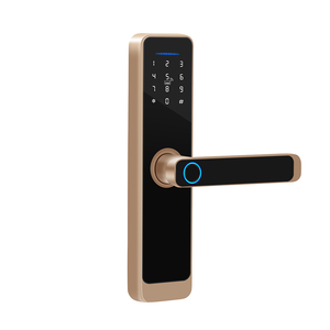 WiFi <b>Smart</b> Door <b>Lock</b> Tuya <b>Smart</b> Life APP Biometric Fingerprint Password Digital <b>Lock</b> <b>Smart</b> <b>Locks</b> Door Handle <b>Locks</b> 5050 - Product Image 1