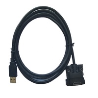Câble de chargeur USB droit de 2 m, conducteur en cuivre pur, gaine en PVC, feuille, 12 mois pour Ingenico POS ISC250/ISC220/IPP310/IPP320/IPP350