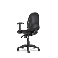 Chaise de bureau moderne pivotante pour réception, visiteurs et direction, avec réglage du dossier