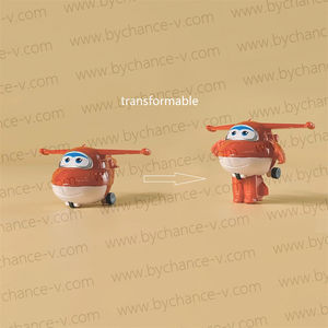 Figurines d'action avion de dessin animé en promotion, super héros volants, jouets en plastique, cadeaux de fête, remplisseurs de sacs de butin, prix de classe - Product Image 2