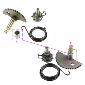 Accessoires pour motos, scooter, kit d'arbre de démarrage 48cc, kit d'embrayage de démarrage du moteur, adapté pour GY6 - Product Image 4