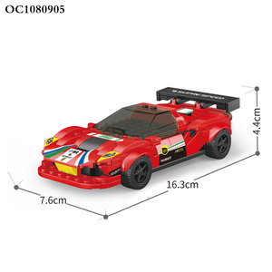 Niños 181 piezas 1:20 DIY ensamblar bloques de construcción Rc coche de juguete con control remoto - Product Image 6
