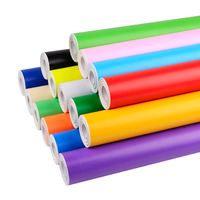 Film vinyle de découpe couleur brillant mat KUNMAO pour la découpe de lettres, vinyle adhésif permanent