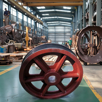 Professioneller Hersteller von Stahlguss- und Gusseisenriemenscheiben, Riemenrollen und Generator-Schwungrädern