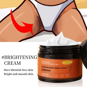 Crème éclaircissante personnalisée pour les parties intimes et l'intérieur des cuisses, crème éclaircissante pour peaux noires, crème anti-taches noires, crème pour le corps et le bikini - Product Image 1