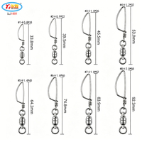Swivel Bola Baja SS dengan Slot Snap, Swivel Pancing Baja Anti Karat