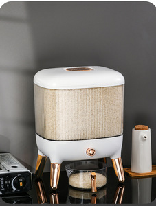 Tự Động Nhựa Gạo Xô Hộ Gia Đình Côn Trùng-Bằng Chứng Và Độ Ẩm Hạt Lưu Trữ Hộp Gạo Dispenser Cho Nhà Bếp - Product Image 2