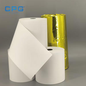 Papier thermique 80x80mm 55gsm sans phénol, échantillons gratuits, vente en gros usine, pour tickets de parking et reçus de point de vente - Product Image 1