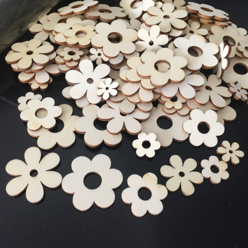 Blank Wooden Bird Wood Chip Puzzle