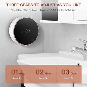 Dispensador de Jabón Automático de Pared, Recargable, Eléctrico, Sin Contacto, con Sensor de Espuma Inteligente para Cocina y Baño - Product Image 3