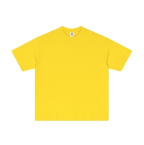 Personnalisation en gros 200 grammes 100% pur coton T-shirt de couleur unie T-shirt unisexe de coupe régulière - Product Image 6