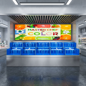 Écran LED 1920x1080p 4500cd Luminosité 178 °   Angle de vision HDR10, montage mural, utilisation en intérieur, couleur bleu clair - Product Image 4