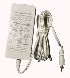 24V 3A 72W DC Power Supply Adapter AC to DC Converter Transformer with BIS UL1310 CE GS