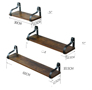Cadre flottant en bois <span class=keywords><strong>Suspension</strong></span> mur objet cadre pour salle de bain <span class=keywords><strong>cuisine</strong></span> salon comme étagère murale ou support de rangement suspendu - Product Image 1