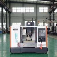 Nouvelle machine de fraisage CNC verticale 5 axes de Chine VMC640 avec commande GSK, broche BT40, guide linéaire de précision unique, centre d'usinage