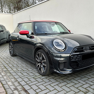 Mini Cooper JCW F66 F67 Side Skirts ABS Piano Black Carbon Fiber Texture Body Kit 2024+ - Product Image 2