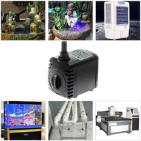 Pompe à eau submersible compacte pour aquarium, bassin, jardin, statues, système hydroponique 220V