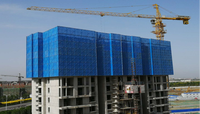 Andamio Eléctrico Autoelevable para la Construcción de Edificios de Gran Altura
