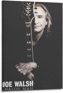 <span class=keywords><strong>Joe</strong></span> walsh Guitarist huyền thoại âm nhạc tối giản ngôi sao nhạc rock vải tường nghệ thuật Áp phích in hình & chân dung trang trí nhà treo tường - Product Image 2