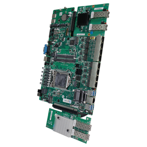 C246 NAS Motherboard Mini ITX 8 LAN LGA1151 Intel Core 8. 9. Generation I3 I5 I7 EXON E2104G E2126G E2186G Server Soft-Router Hauptplatine - Product Image 3