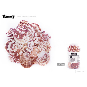 300g Oggetti Decorativi Conchiglie a Forma di Conchiglia con Fiori - Product Image 1
