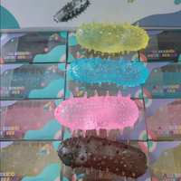 Nouveaux produits transfrontaliers : Nouveaux jouets de décompression créatifs en Vaseline, simulation de concombre de mer, à récupération lente, décorations fantaisie