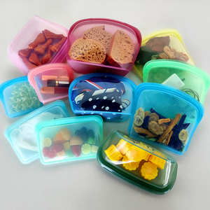 Túi đựng thực phẩm silicon Xiangrui có thể tái sử dụng, hộp đựng thực phẩm nhà bếp, túi khóa kéo được cấp bằng sáng chế - Product Image 5