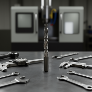 Carbide <b>Drill</b> Bit TA1041 8xD Lapped Uncoated For Machine Tools - Product Image 3