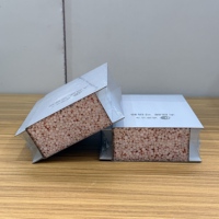 Panneau sandwich isolant thermique en EPS modifié thermofixable, résistant au feu, en acier galvanisé PROPOR, pour salle blanche industrielle et hygiénique