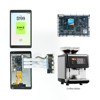8 pulgadas RK3588S Open Fame Kit WiFi 6 BT5.4 Android Linux AI Acceso Pantalla táctil Máquina expendedora Solución de tableta integrada