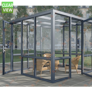 CLEARVIEW 4 Season Winter Gardens <span class=keywords><strong>Sun</strong></span> House para Glass Conservatory Precios Sunroom - Product Image 3
