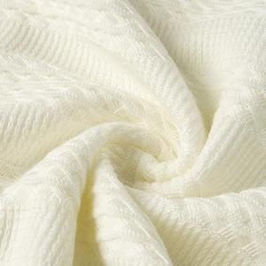 Cárdigan Personalizado de Primavera para Mujer, Estilo Tweed, Tejido de Punto, Color Sólido, Elegante, Versátil, Estilo Coreano, Mezcla de Lyocell, para Oficina - Product Image 2