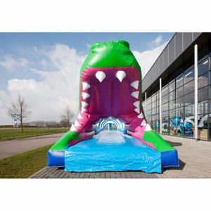 เกมสไลเดอร์เป่าลมแบบมืออาชีพสำหรับวันกีฬาและกิจกรรมสร้างทีม รูปแบบจระเข้ - Product Image 3