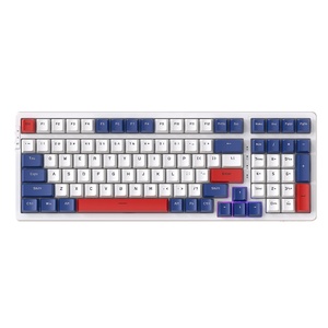 คีย์บอร์ดเกมมิ่งแบบกลไก Attack Shark K98 100 ปุ่ม สามโหมด เชื่อมต่อไร้สาย/มีสาย แบบ Hot-swappable DIY สวิตช์สีแดงและสีเหลือง - Product Image 1