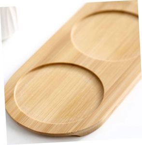 Square Coffee Tea Sugar Ceramic Canisters 3 PCS/Set with Bamboo Lid and Stand Dishwasher Safe Eco-Friendly - Product Image 3