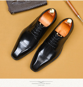 2026 <b>Men's</b> Party Shoes Large Size Genuine Leather <b>Dress</b> Shoes <b>Men's</b> Fashion Walking Style Business Oxfords Shoes Comfortable - Product Image 3