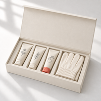 Boîtes cadeaux magnétiques en carton rigide pour fards à paupières avec logo personnalisé, emballages recyclables pour outils de maquillage