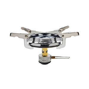 Estufa de Gas Portátil Integrada de Una Pieza Tipo Disco, Estufa de Tanque Plano de Propano de Alta Potencia para Acampar y Hacer Senderismo al Aire Libre - Product Image 1